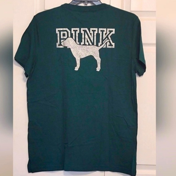 NWOT PINK VICTORIA'S SECRET T Shirt - Picture 1 of 4